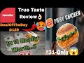 Fiery Chicken BURGER KING True Review ZOMATO DealOfTheDay 129 ONLY SpicyBurger ️ MustTry