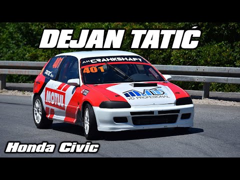 Dejan Tatic - Brdska trka Vlasenica 2025 - Honda Civic
