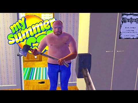 MY SUMMER FIGHT FOR SURVIVAL! NEW POLICE FOOT PATROL!? - My Summer Car Gameplay Highlights Ep 76