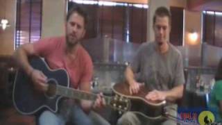 Aaron Benward &quot;That&#39;s Cool&quot; and Brian McComas &quot;99.9% Sure&quot; acoustic LIVE in Las Vegas