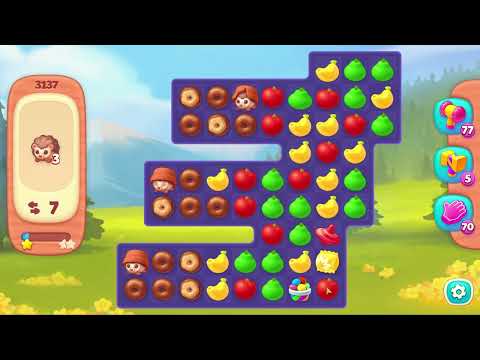 Wildscapes level 3137 No Boosters 🐼 Gameplay Walkthrough Playrix