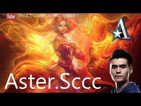 DOTA 2 GAMEPLAY PRO PLAYER  - Lina  by Aster.Sccc