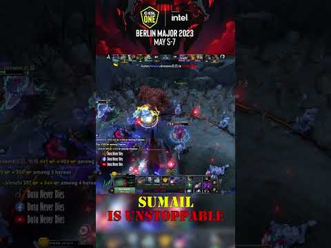 SUMAIL IS UNSTOPPABLE! #shorts  #dota2  #dota2dpc  #dota2gameplay    #dota2highlights #berlinmajor