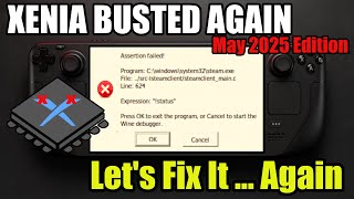 Steam Deck: Fix Xenia (again) Running Under EmuDeck