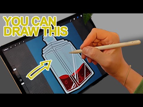 Magical Potions in Procreate | Drawings every artist makes Pt.2