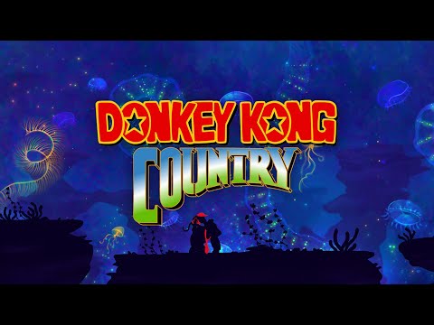 Donkey Kong Country • Cool & Calming Music + Rainstorm 🎧 #tenpers