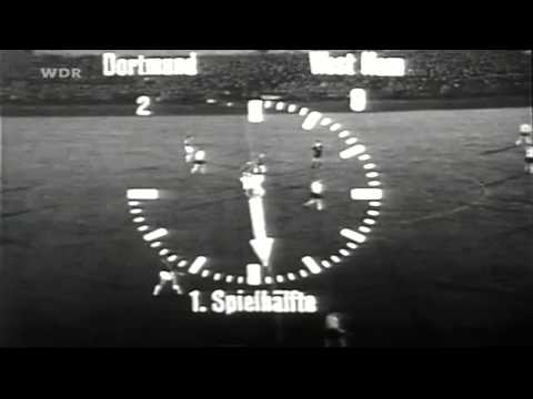 1965-66  Borussia Dortmund - West Ham Utd Cup Winners  Cup Semi Final 2nd leg