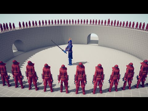 100x SENSEI vs EVERY UNIT - Totally Accurate Battle Simulator