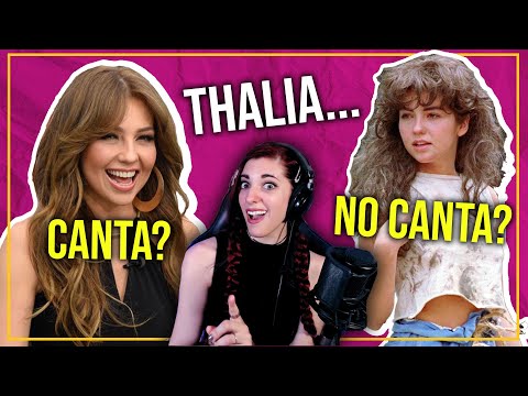 HABLEMOS DE THALÍA... ¿Canta o No Canta? | Vocal Coach Análisis