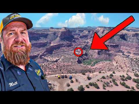 Toyota Land Cruiser Launches Over A Cliff… I Need Help!