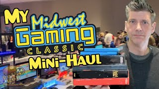 🕹️ Midwest Gaming Classic 2023 Mini Haul and Quick Room Tour 🕹️
