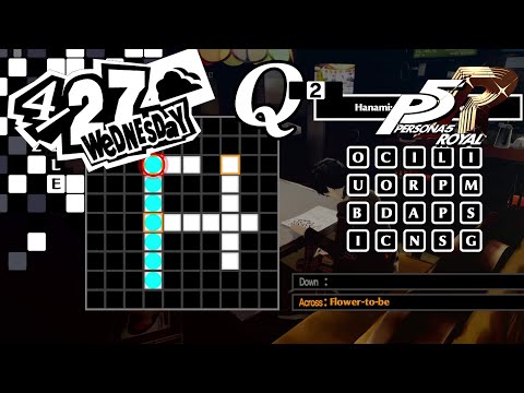 Persona 5 Royal - 4/27 - Crossword Puzzle
