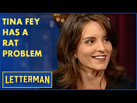 Tina Fey Has A Rat Problem | Letterman