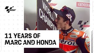 Download lagu Marc Marquez and Honda over the years 🤩 mp3