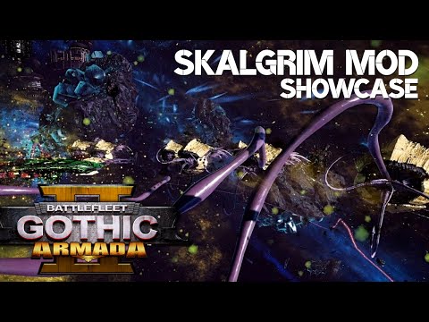 NEW BC: SWARM SHIP | Skalgrim Mod Showcase | Battlefleet Gothic: Armada 2