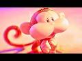 The Super Mario Galaxy Movie Toad Falls For A Cute Monkey Trap Scene Recap
