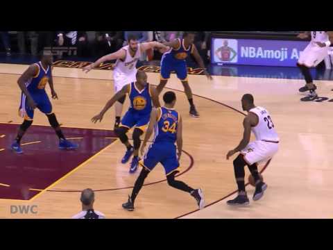 Andre Iguodala Defense On LeBron James June 10, 2016 Finals G4