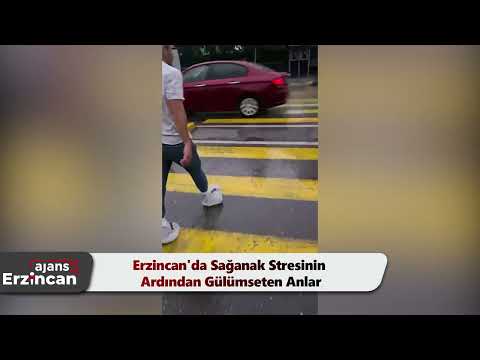 Erzincan'da Sağanak Stresinin Ardından Gülümseten Anlar