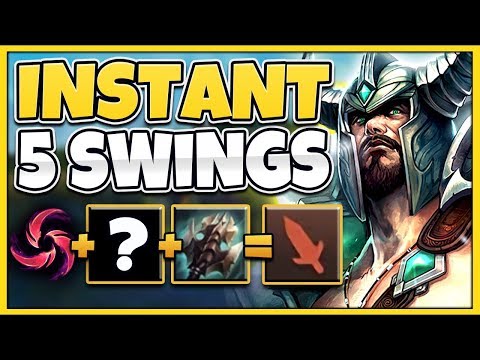 FIVE CRITICAL STRIKES AT ONCE INSTEAD JUST OF ONE!? TRYNDAMERE IS NOW GOD-TIER! League of Legends