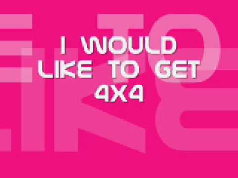 I WOULD LIKE TO GET 4X4