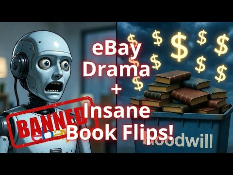 Insane Book Profits, Wild Garage Sale Finds, eBay Changes & Making More Money on eBay
