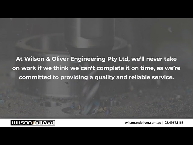 Wilson & Oliver Engineering Pty Ltd - Sandgate, NSW
