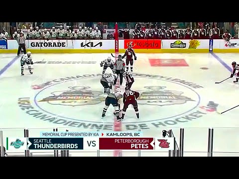 Seattle Thunderbirds vs Peterborough Petes (Round-robin) | 2023 Memorial Cup