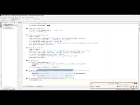 2 Socket Chat Application Using Python Guipart 2