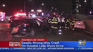 1 Dead, 2 Injured in DuSable Lake Shore Drive Crash