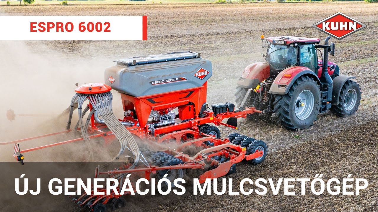 KUHN ESPRO 6002 mulcsvetőgép | Hasznos információk 