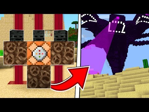 SUMMONING THE WITHER STORM IN MINECRAFT!?