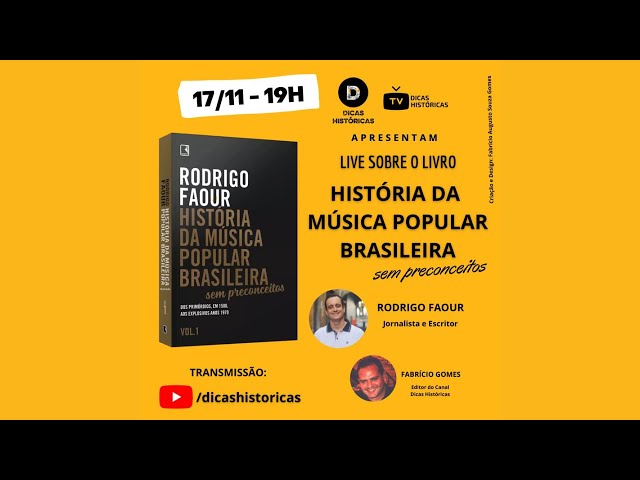 Vídeo relacionado con História da música popular brasileira: Sem preconceitos (Vol. 1): Dos primórdios, em 1500, aos explosivos anos 1970
