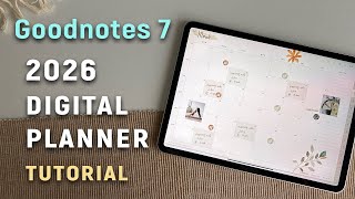 2026 Digital Planner Setup Guide for Goodnotes | Beginner Tutorial