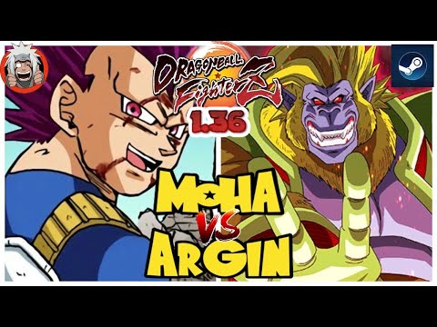 DBFZ ArGin vs Moha (VegetaSSB, GokuGT, Goku) vs (SuperBaby2, Zamasu, Videl)