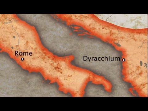 Caesar and Pompey | The Battle of Dyrrhachium