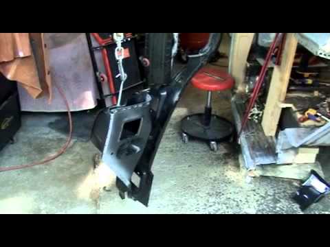 1955-59 Chevy Cowl/ hinge pillar installation part 1