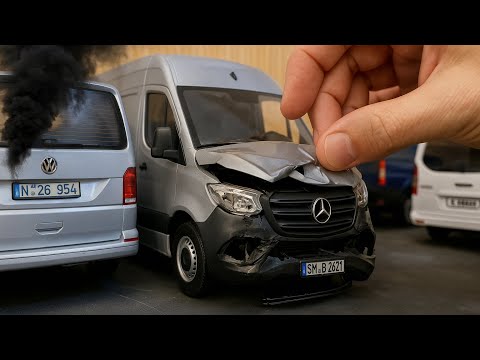 1:18 Scale Diecast Miniature Models of Commercial Cars