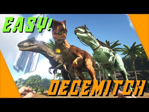 How to SOLO tame a high level Allosaurus EASY! in Ark: Survival Evolved