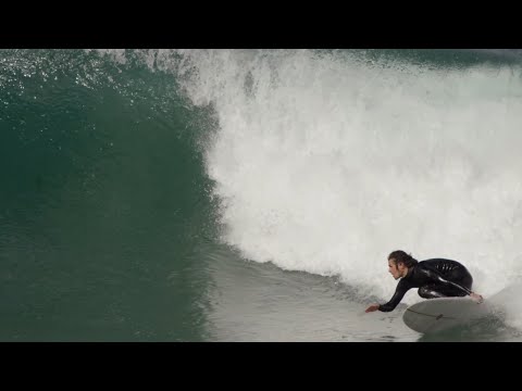 2 surfs at Bells Beach 7'7" Mini glider
