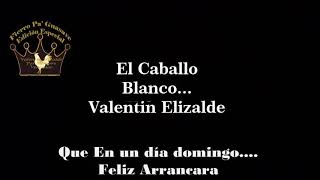 Valentin Elizalde... El Corrido del Caballo Blanco
