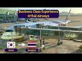 TRIP REPORT Thai Airways Airbus A350 900 Business Class Seoul Incheon Bangkok Suvarnabhumi