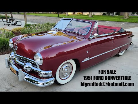 1951 Ford Custom Deluxe Convertible