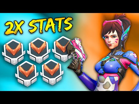 1 *BUFFED* Dva vs 5 BRONZE PLAYERS... Can I win?