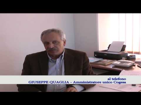 ONDA TG 29.11.2014 - COMUNE SULMONA FIRMATO AFFIDAMENTO SERVIZIO RIFIUTI AL COGESA