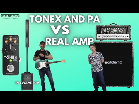 TONEX And PA Face-Off Guitar Amp - EV Evolve 50M