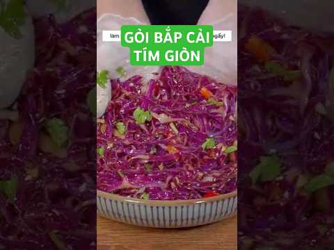 [Tập 21] Gỏi Bắp Cải Tím – Giòn Chua Ngọt Đậm Đà!