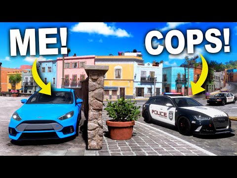 ESCAPE FROM COPS! - Forza Horizon 5