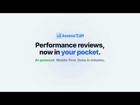 AssessTEAM - Performance Mgmt video thumbnail