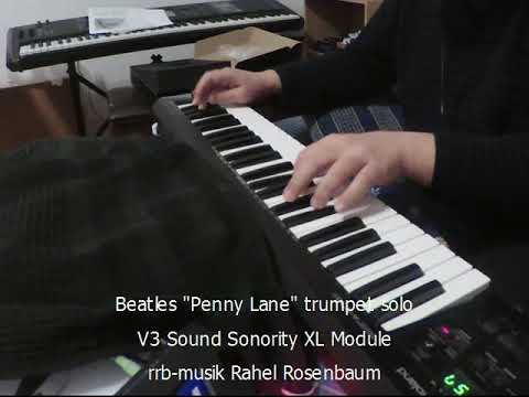 Demo V3 Sound Sonority XL GM sounds: "Penny Lane" Trumpet Solo (Beatles)