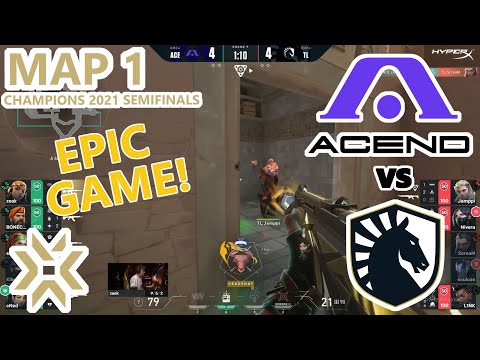 Acend  VS Team Liquid Map 1 - Highlights - VALORANT Champions 2021 Semifinals
